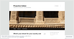 Desktop Screenshot of proactiveindian.com
